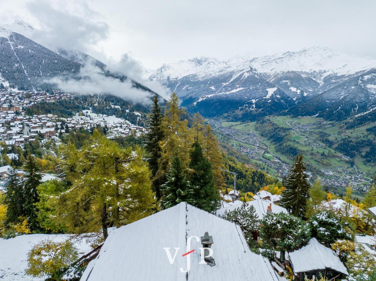 L'Alouvy Winter Dream Chalet For Family At Verbierヴィラ エクステリア 写真